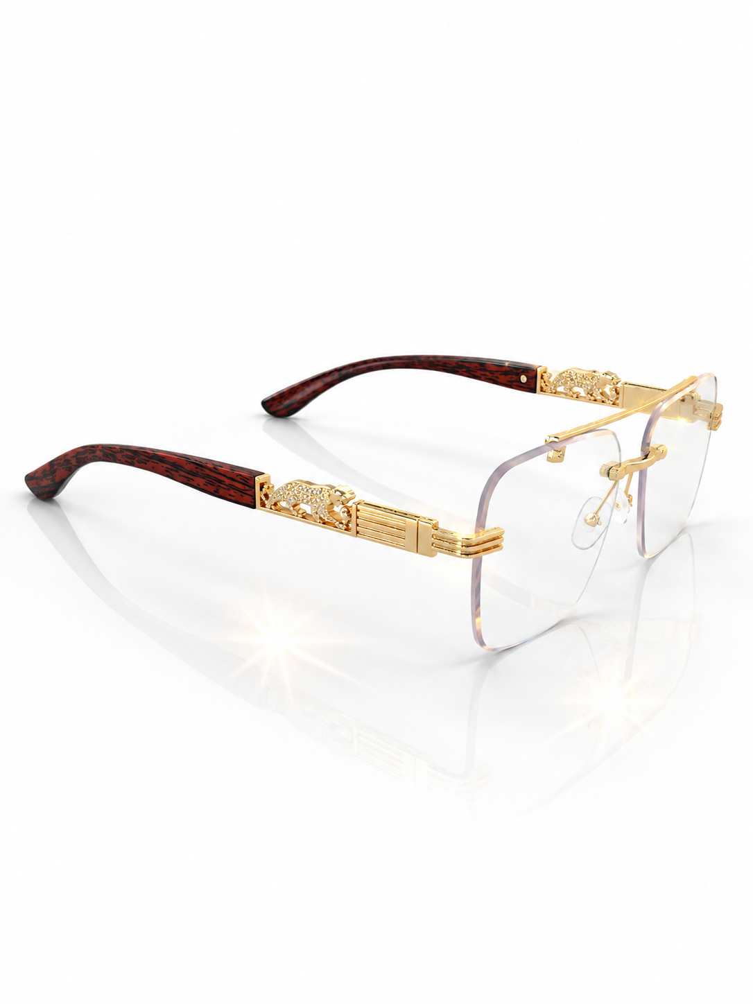 Cheetah Luxe UV Square
