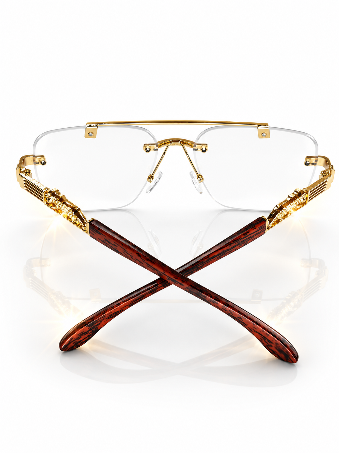 Cheetah Luxe UV Square