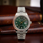 Rolex Oyster Silver Chain